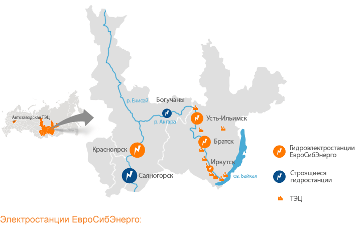 Волгоградская гэс на карте